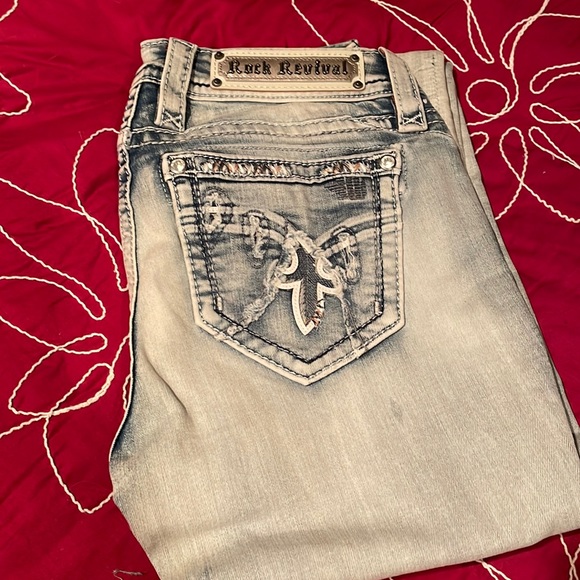 Rock Revival Denim - Rock Revival crop jeans size 27-NWT